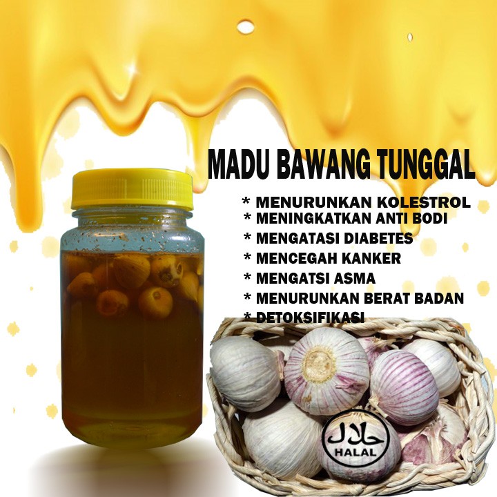 Jual Madu Bawang Putih Tunggal Lanang Obat Herbal Fermentasi Tradisional Shopee Indonesia