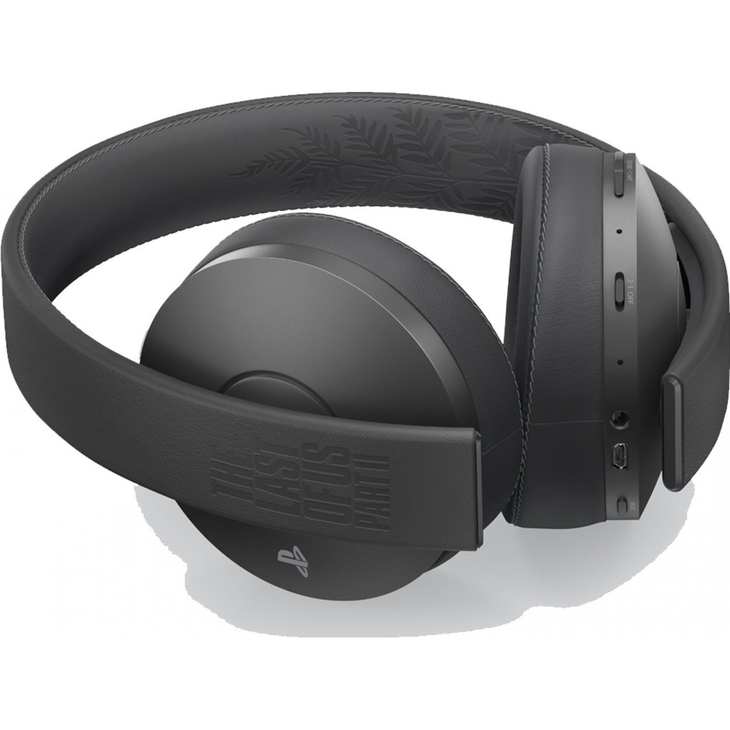 gold wireless headset the last of us part ii limited edition