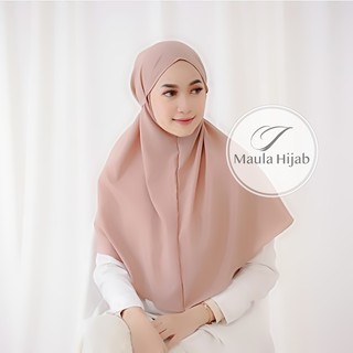  BERGO  MARYAM  TALI TANPA PET Maula Hijab Jilbab  Kerudung 