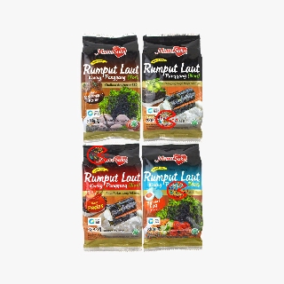 MamaSuka Rumput Laut Panggang Rasa Sapi Panggang Original Salted Egg