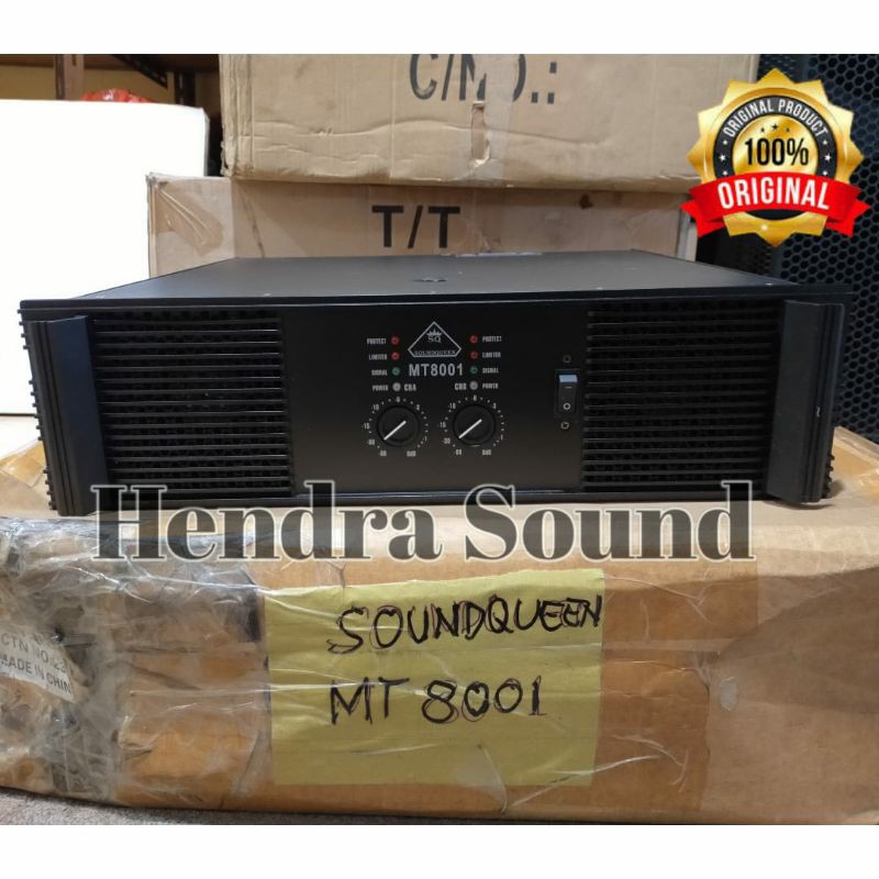 Power Amplifier Soundqueen MT 8001