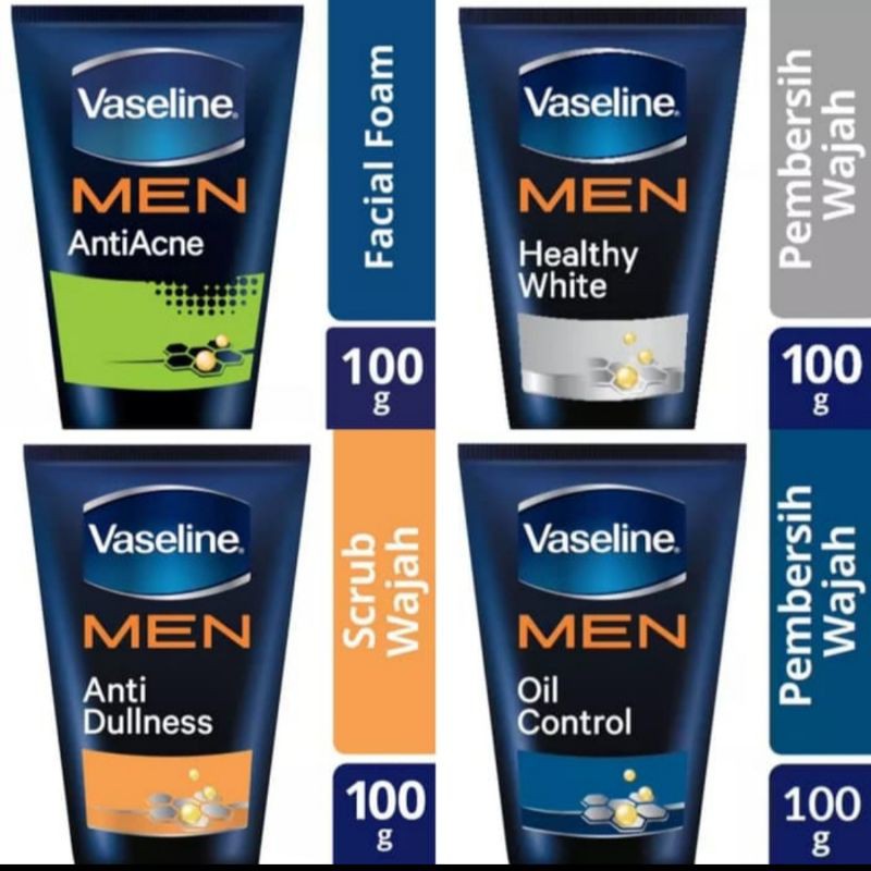 Vaseline Men Face Wash100G