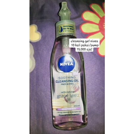 Preloved Cleansing oil Nivea (Grape seed oil)
