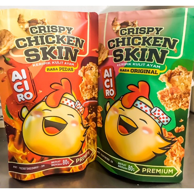 

aiciro kripik kulit aichiro ayam crispy 80 gram