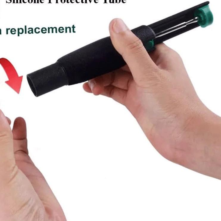 Ezren EZ-0804 Penyedot Timah Pump Soft Handle Anti-Slip Double Ring