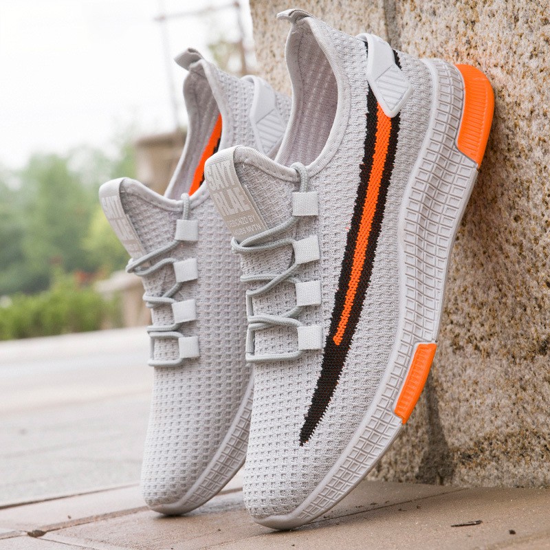Leedoo Sepatu Sneakers Running Pria Lentur MR113-7