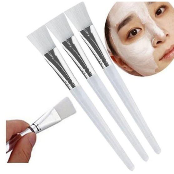 (NCS) KUAS MASKER Wajah Brush Murah Makeup Brushes Kosmetik Warna PINK PUTIH