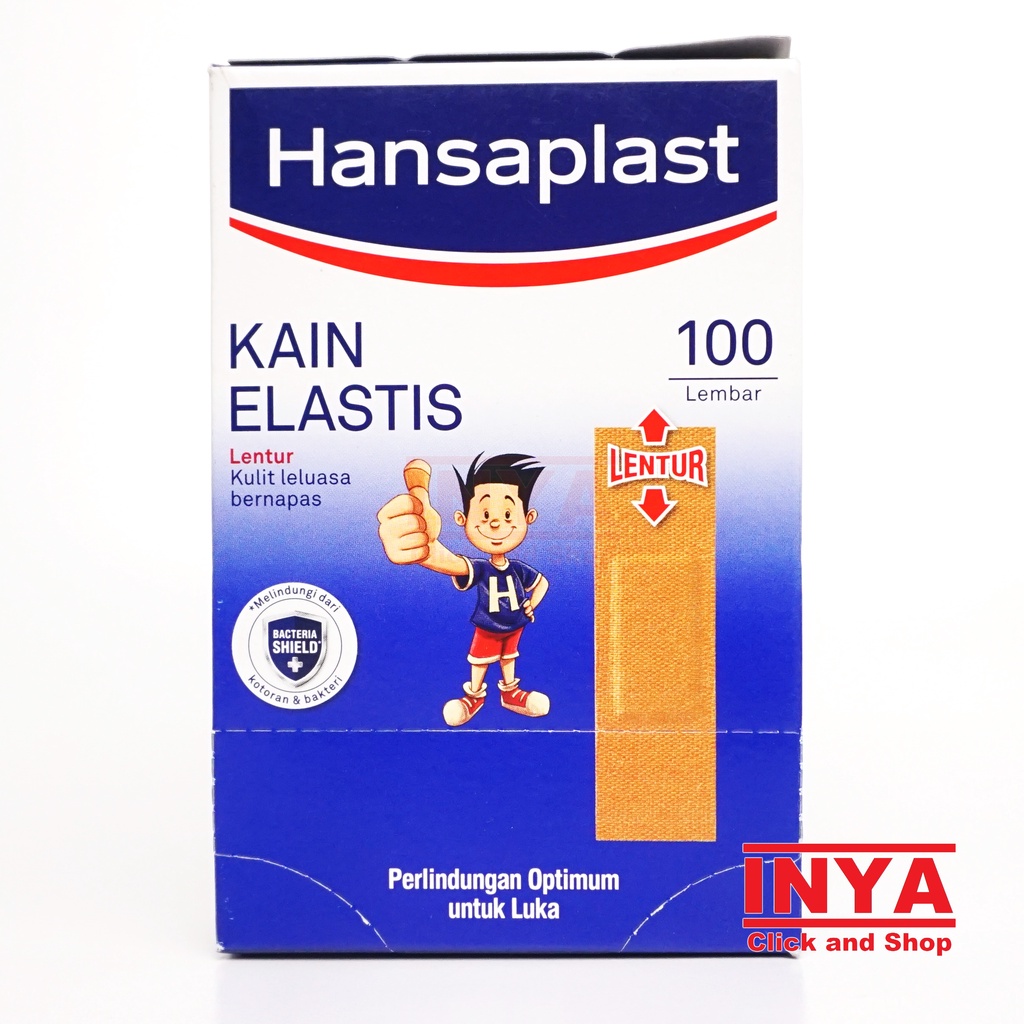 HANSAPLAST KAIN ELASTIS BOX isi 100 Lembar P3K Bandage