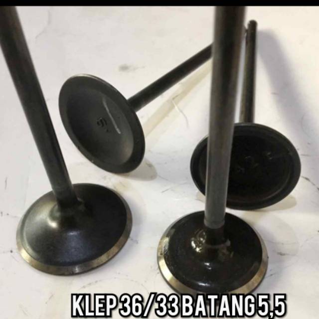 Klep 36 33 batang 5,5 lebih besar dari camry