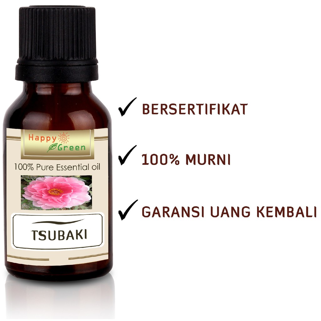 Happy Green Camellia Seed Oil - Minyak Tsubaki Cosmetic Grade