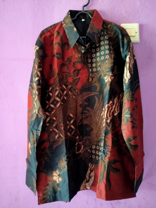 Batik Pria Aji Luwung Katun Halus Sragenan Size S-xxl Asli Solo High Quality