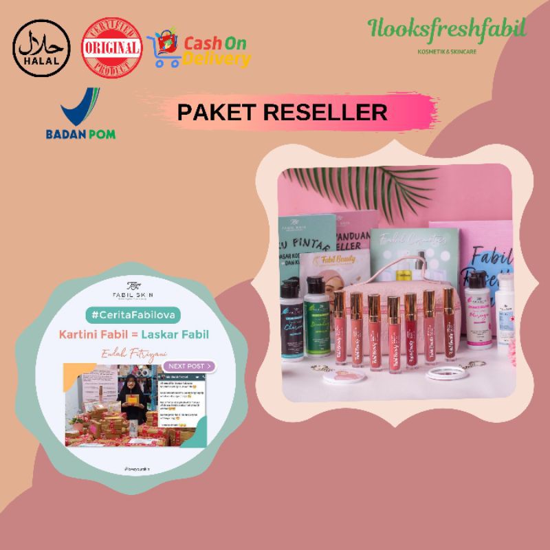 PAKET RESELLER FABIL SKIN & FABIL BEAUTY