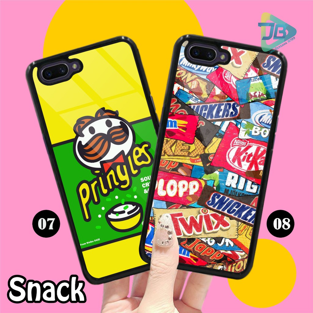 Hardcase 2D glossy SNACK samsung J7 CORE J7 A3 A5 A6 A7 2016 2018 2017 A8 A8+ A01 A10 A20S JB2225