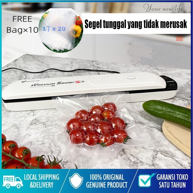 NEW！（Meningkatkan）Vacum Sealer Fresh Makanan Food Packing Machine /Mesin Vacuum Sealer Makanan FOOD GRADE