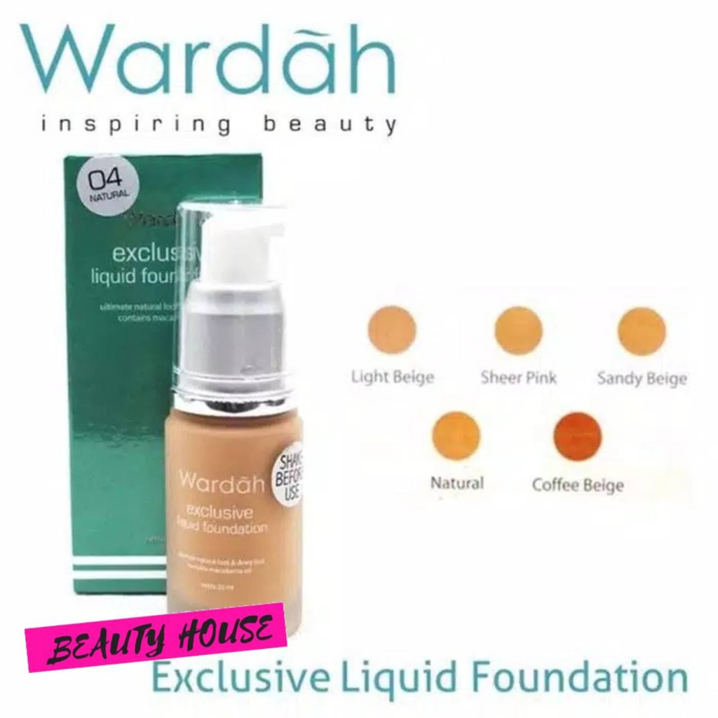 wardah foundation wardah liquid alas bedak foundation bedak foundation wardah exclusive liquid