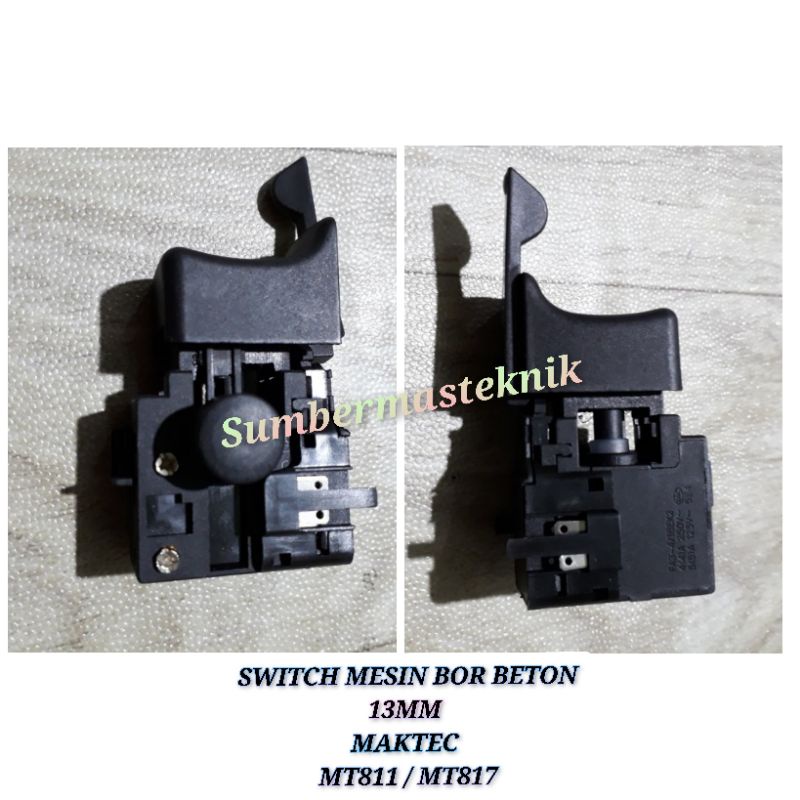 SWITCH MAKTEC MT811 SAKLAR MESIN BOR BETON 13MM MAKTEC MT811 / MT817