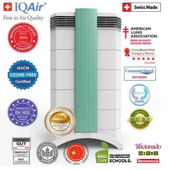 IQAIR CLEANROOM - WORLD'S BEST HEPA AIR PURIFIER (SWISS)