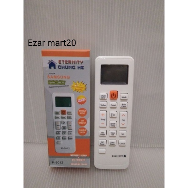 REMOTE AC SAMSUNG MULTI SERIES SPLIT UNIVERSAL8012