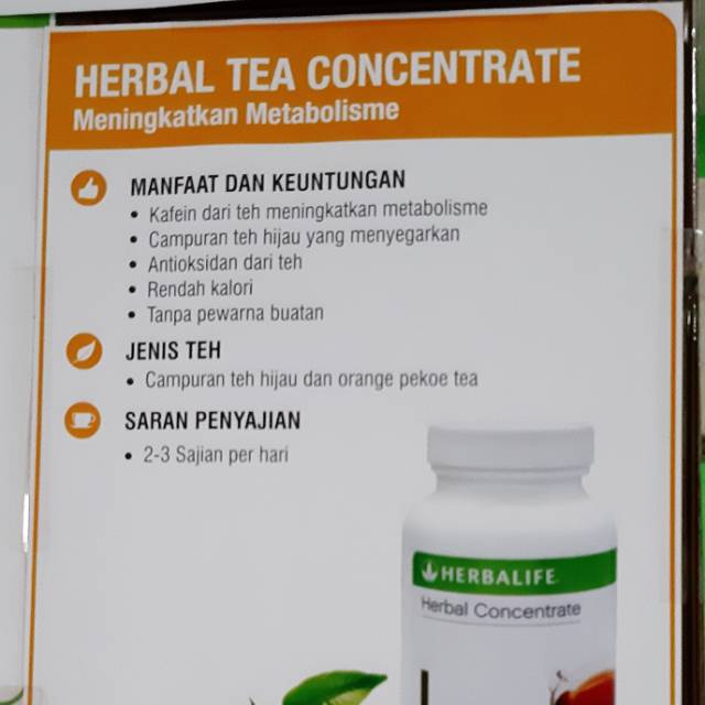 Jual HERBALIFE TEA CONCENTRATE / HERBALIFE TEA/HERBALIFE Shopee Indonesia