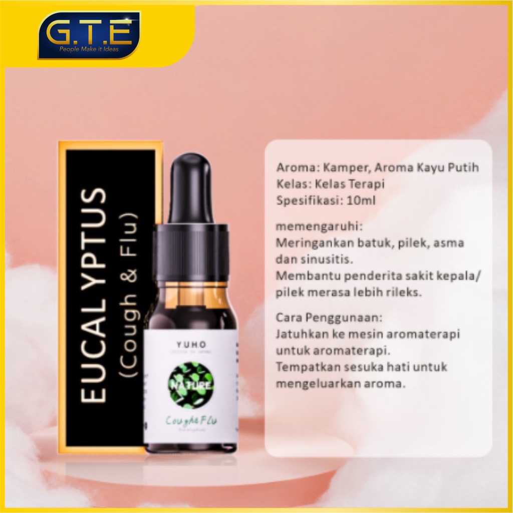 GTE | ESSENTIAL OIL AROMATHERAPY HUMIDIFIER FRAGRANCE / OIL DIFFUSER ORIGINAL MURAH / MINYAK AROMATERAPI