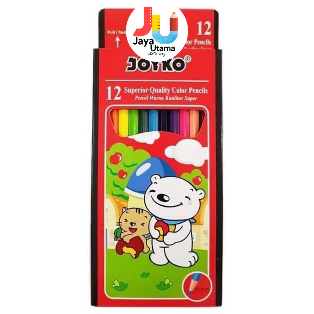 

Joyko Pensil Warna 12 Panjang