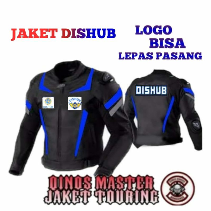 JAKET DISHUB JAKET TOURING DISHUB FULL SAFETY JAKET DINAS DISHUB HARIAN PRIA (WINDPROOF)