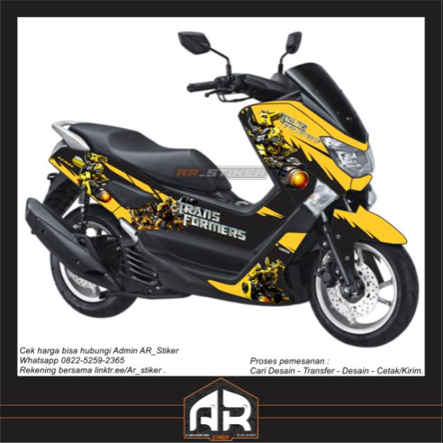 Decal Yamaha Nmax 155 Transformer