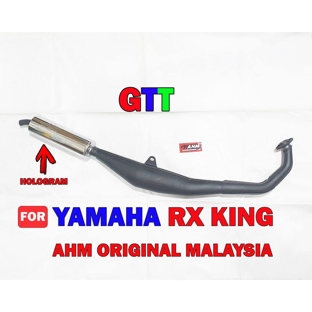 KNALPOT YAMAHA RX KING AHM ORIGINAL MALAYSIA