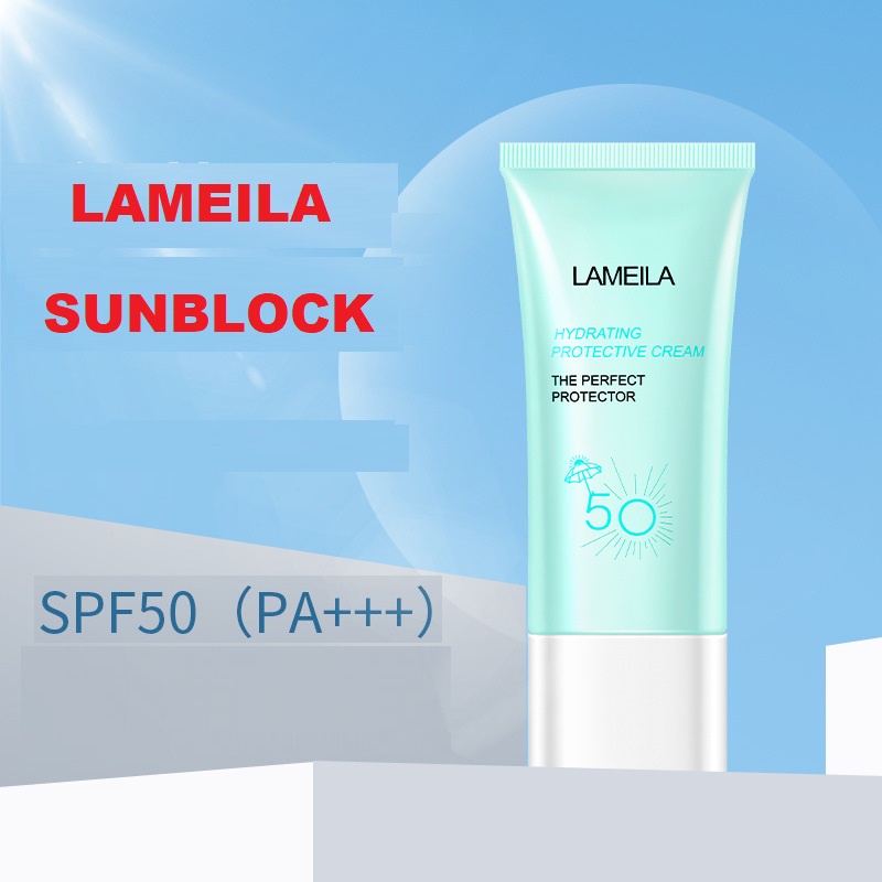 LAMEILA SUNBLOCK CREAM 3060 ~  SPF50+PA++++ Sun Protective Cream 3060 + 3053