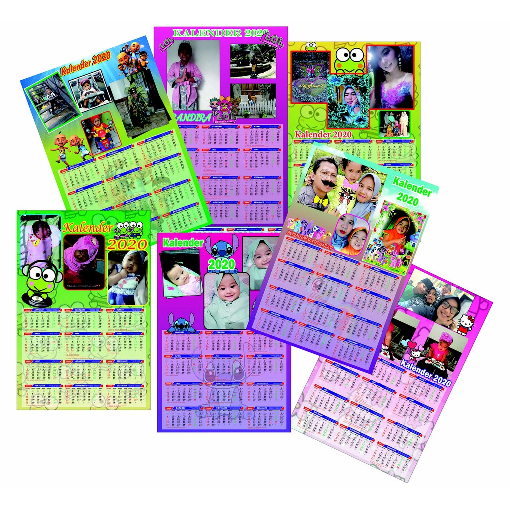 

Kalender dinding sesuai pesanan (bisa COD)