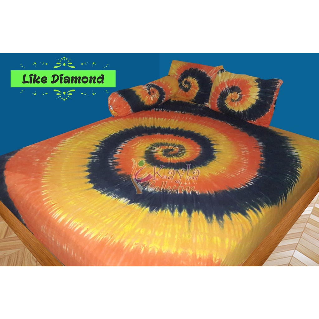 Sprei Bali smoke tye die seprai 200 x 200