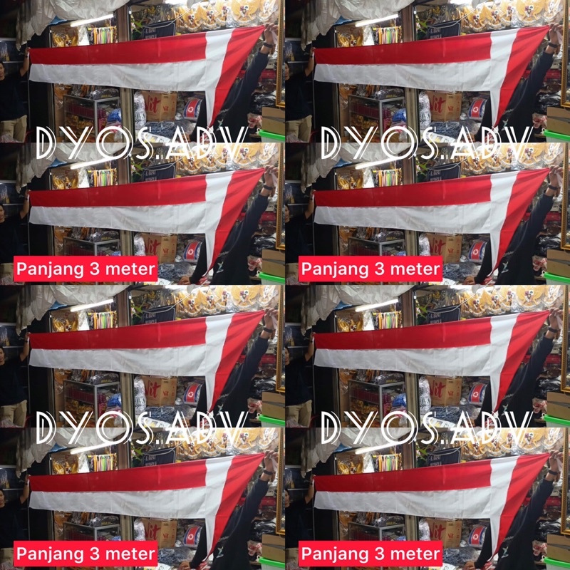 bendera umbul umbul merah putih 3 meter