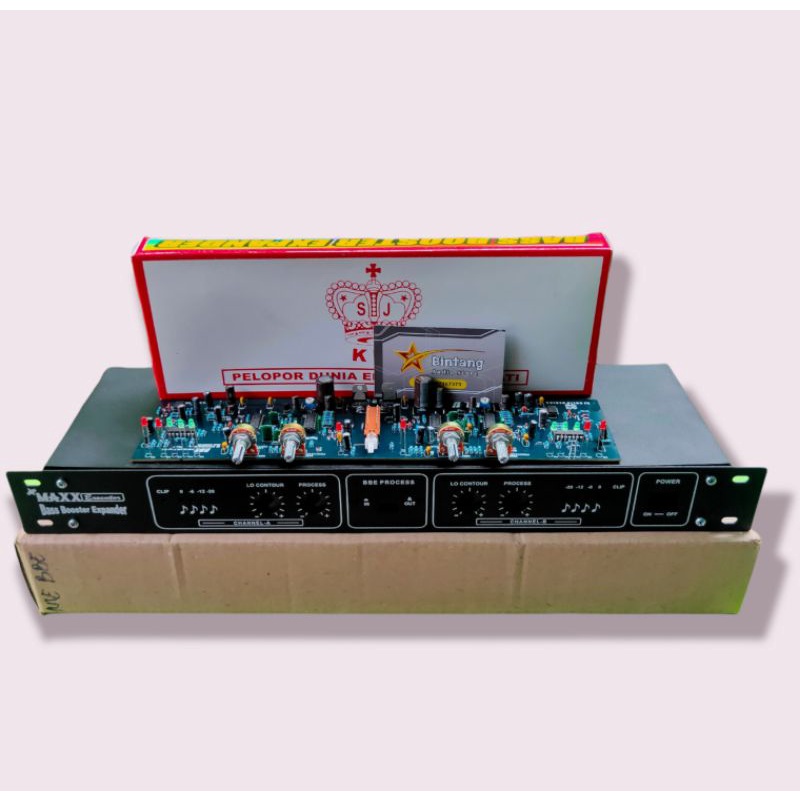 Box + kit BBE Bass Boster Expander 1paket