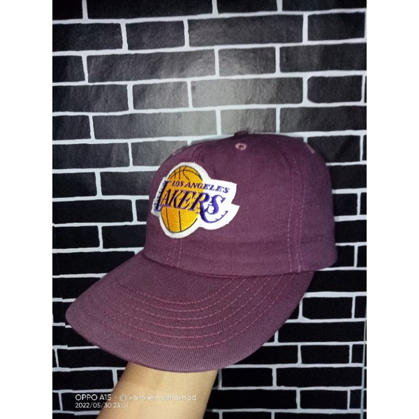 Topi snapback Los angeles lakers vintage second