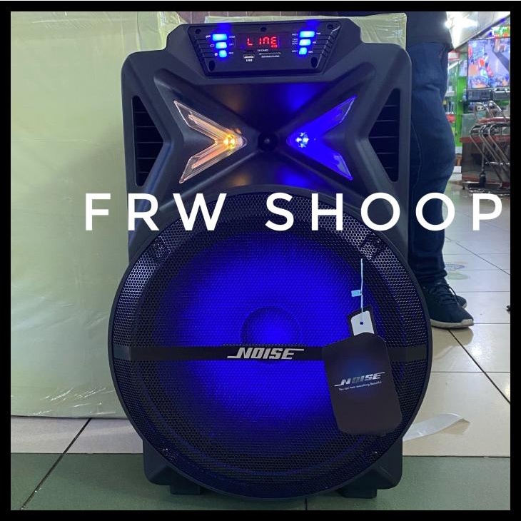 Speaker Portable Wireless Noise 899 H / 899H /899-H (Original) 15Inc Kode 327