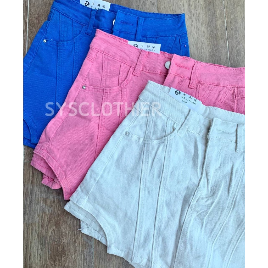 ROK JEANS WANITA HAERYN SKORT (rok celana)-SYSCLOTHIER