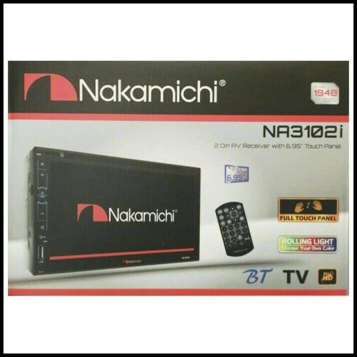 Promo Terbatas Tv Mobil Dvd Double Din Headunit Tape Nakamichi Na 3102 I Na3102I