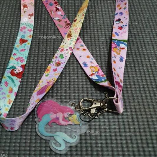 

Model Baru - Lanyard Tali Gantungan Duffy Sumikko Gurashi Rilakkuma Ariel Pokemon Stella Lou Shelli
