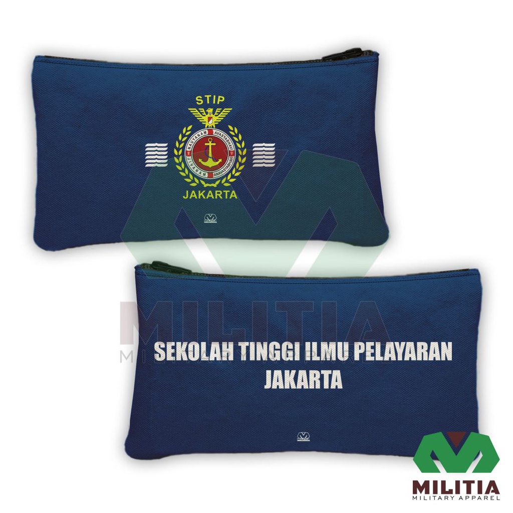 Pouch STIP Sekolah Tinggi Ilmu Pelayaran Jakarta - Biru