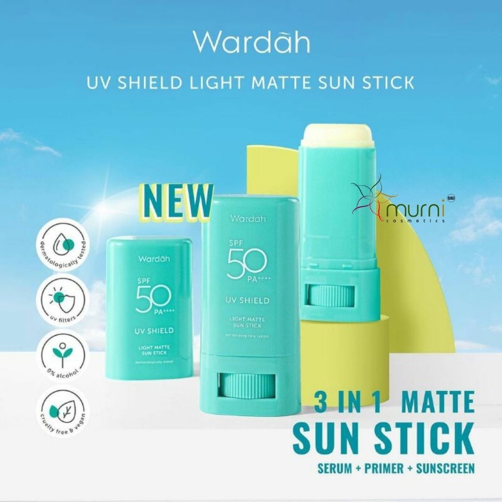 WARDAH SPF 50 PA++++ UV SHIELD LIGHT MATTE SUN STICK