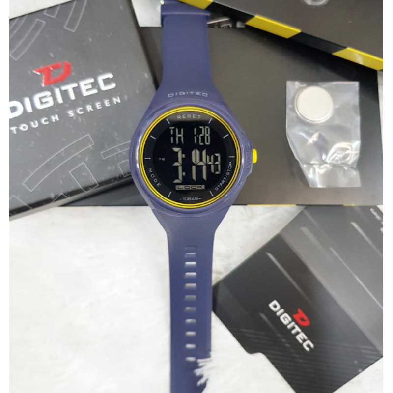 Jam tangan Pria outdoor cowok Digitec touchscreen DS-8086T  DG3086T layar sentuh aman dipake renang