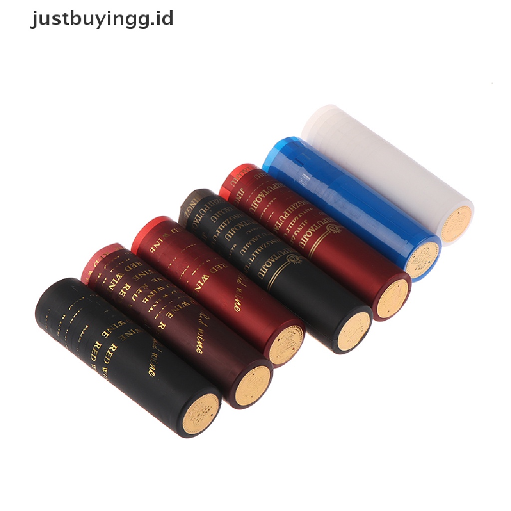 (Justbuyingg.Id) 10pcs Tutup Botol Wine Bahan Pvc