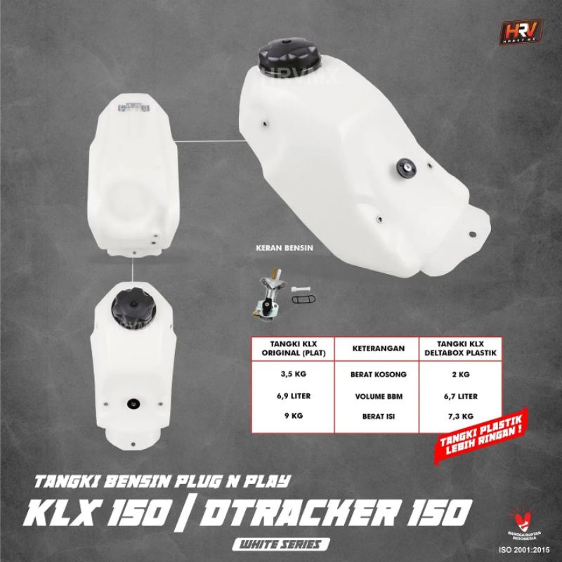 Tangki Bensin KLX DTracker 150 S L G BF Dtracker New Standar HRV