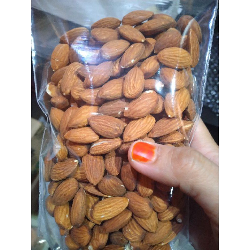 

KACANG ALMOND PANGGANG 250GR MATANG PREMIUM NON KULIT RASA ORIGINAL IMPORT AMERIKA TERBAIK GURIH