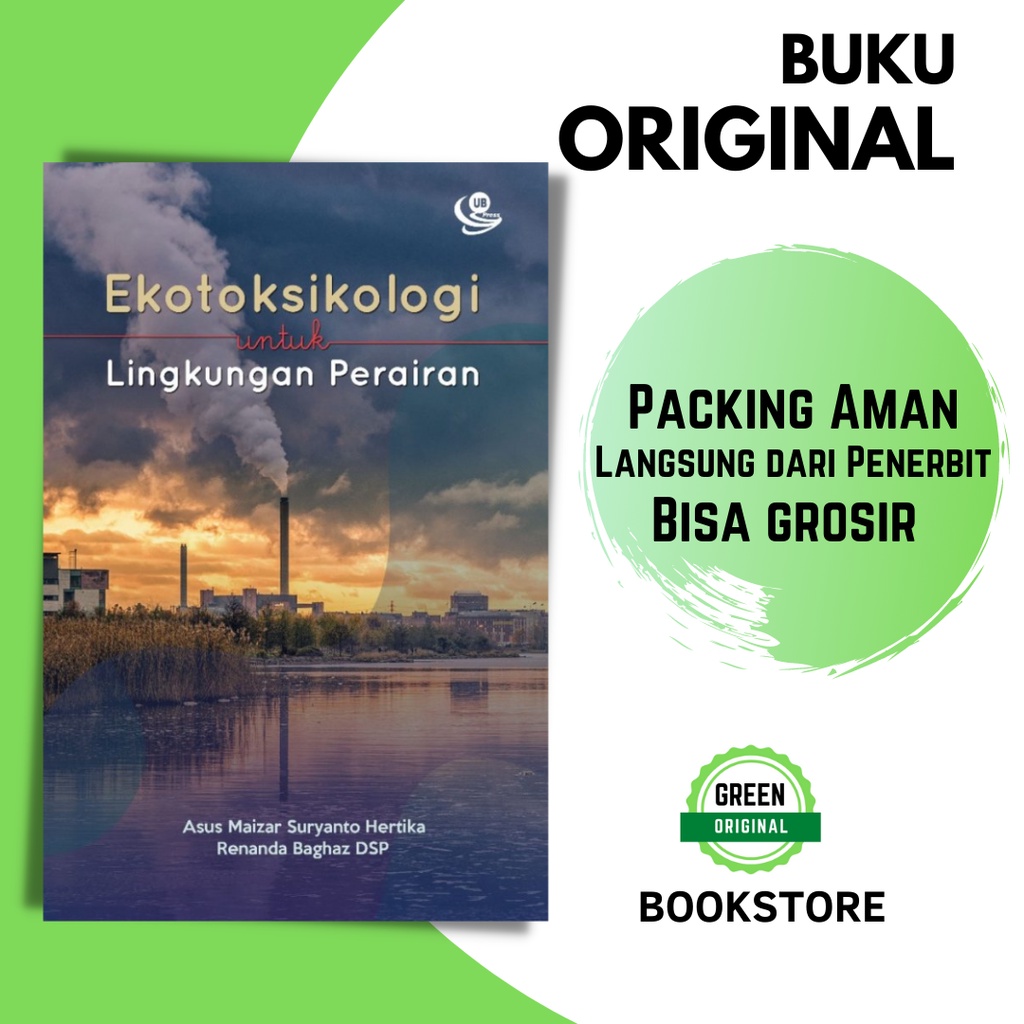 Jual (BUKU ORI) Ekotoksikologi Untuk Lingkungan Perairan | Shopee Indonesia