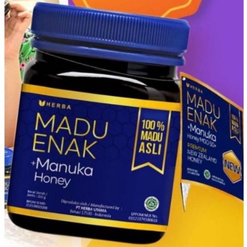 MADU ENAK MANUKA HONEY 250GR MADU ASLI