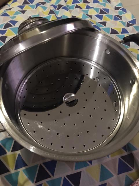 Dandang Stainless Muliya Tutup Stainless 20 Cm