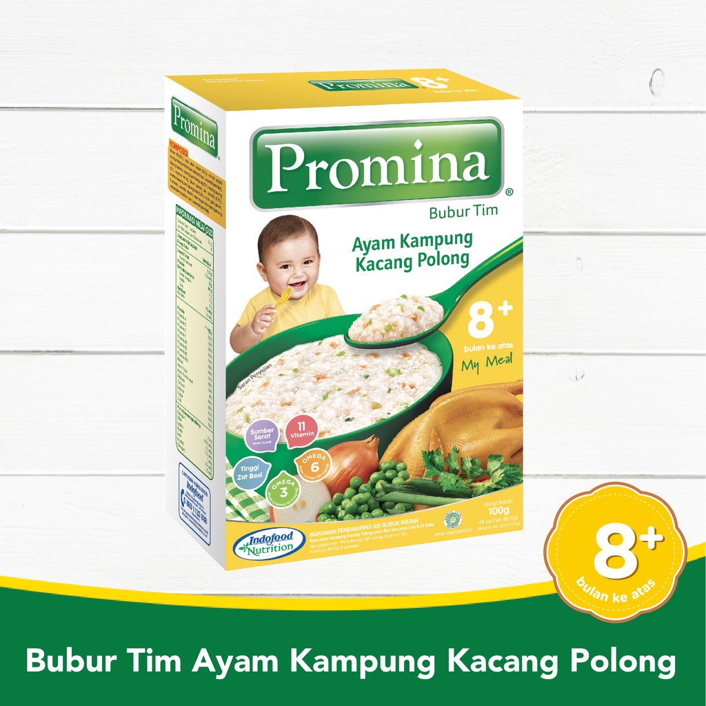 PROMINA PRO BTI AYAM KAMPUNG KACANG POLONG BOX 100G