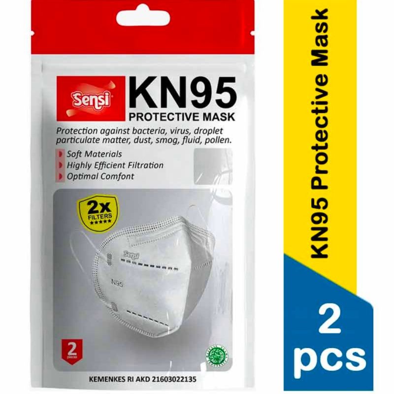 Masker Sensi KN 95 Isi 2 masker
