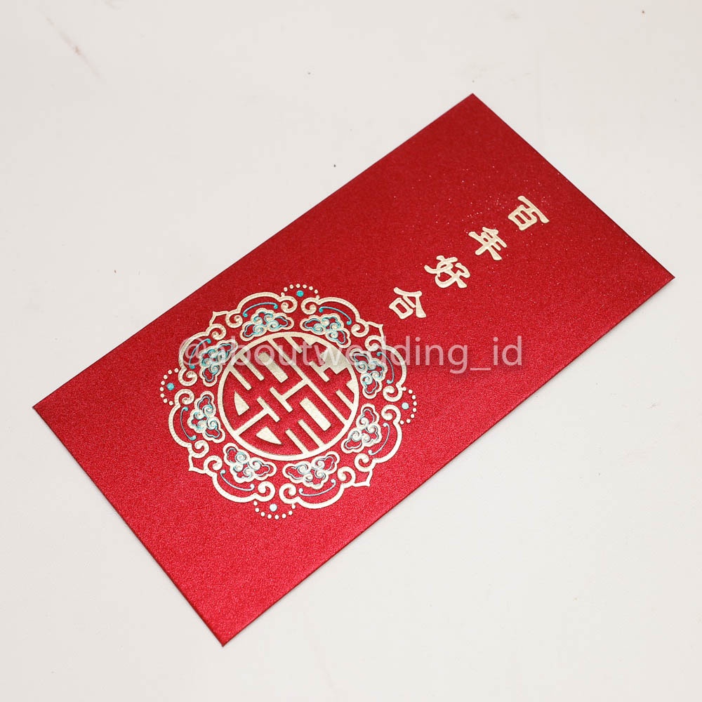 

Angpao isi 6 xuang xi wedding suangsi double happiness love